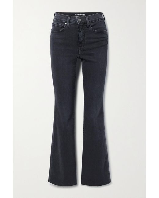 Veronica Beard Leena High-rise Bootcut Jeans in Blue | Lyst
