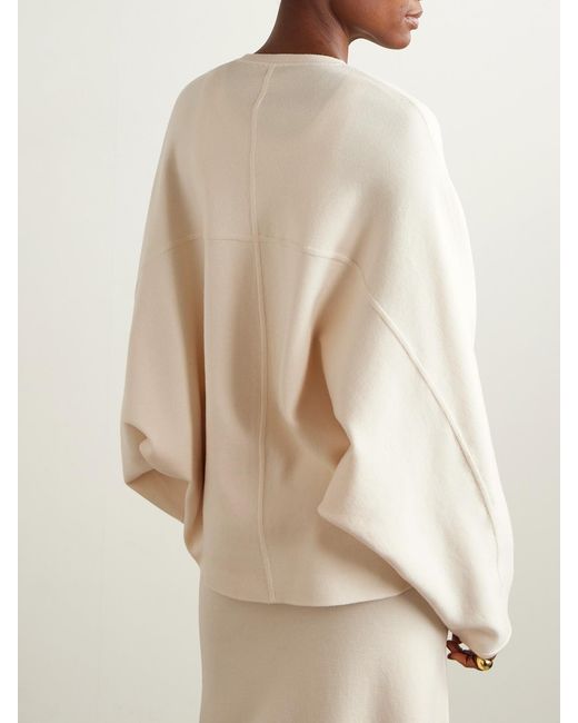 FFORME Natural Vila Wool-Blend Sweater