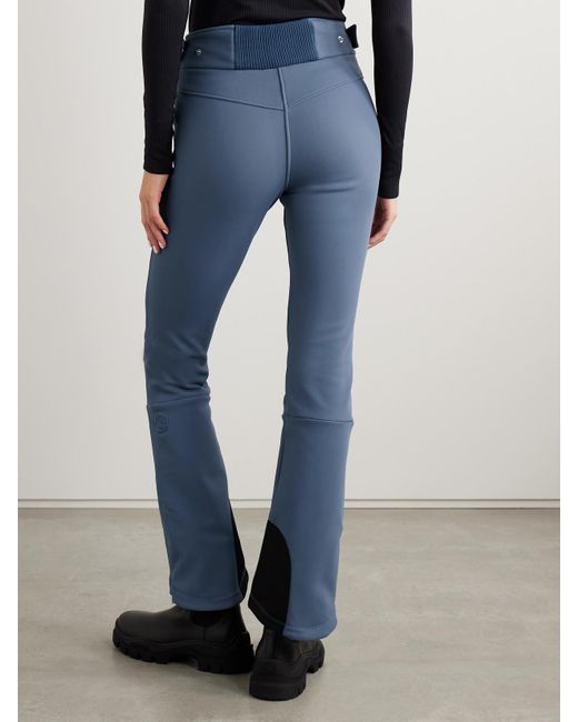CORDOVA Blue Saint Moritz Stretch Tech-Jersey Flared Ski Pants