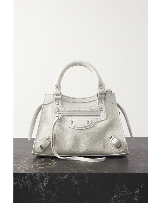 balenciaga city mini white
