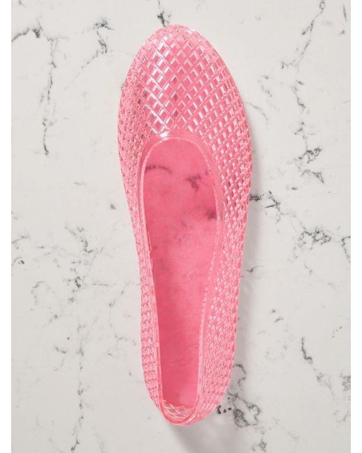Ancient Greek Sandals Pink Iro Pvc Ballet Flats