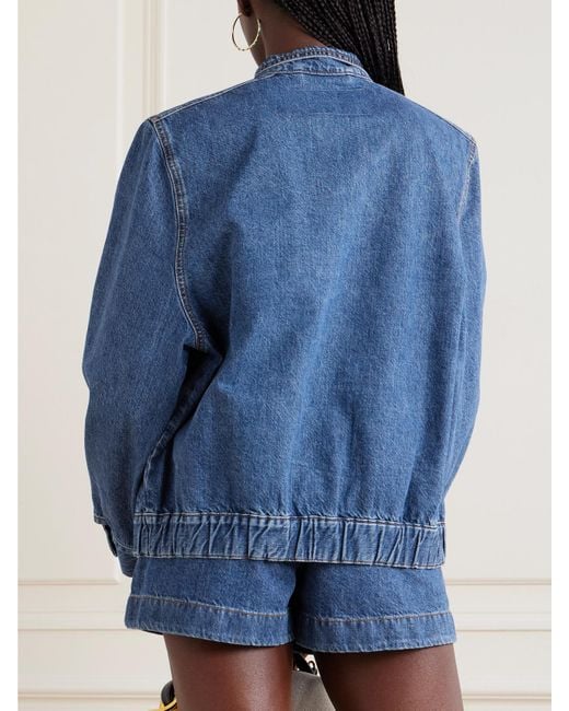 Blazé Milano Blue Nariida Maya Oversized Denim Jacket