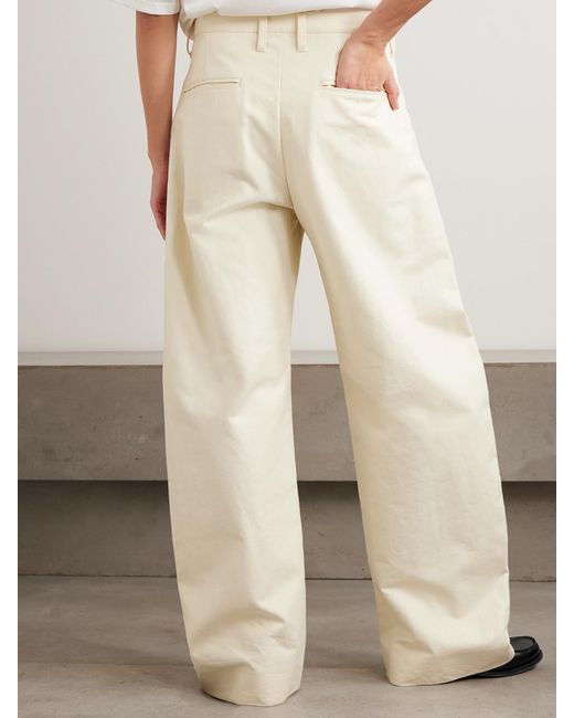 Ssstein Natural High-Rise Wide-Leg Jeans