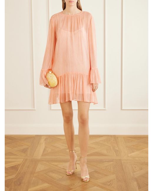 Cult Gaia Yellow Eviana Marble-Effect Clutch