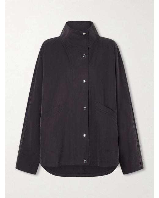 Totême Blue Organic Cotton-Blend Jacket
