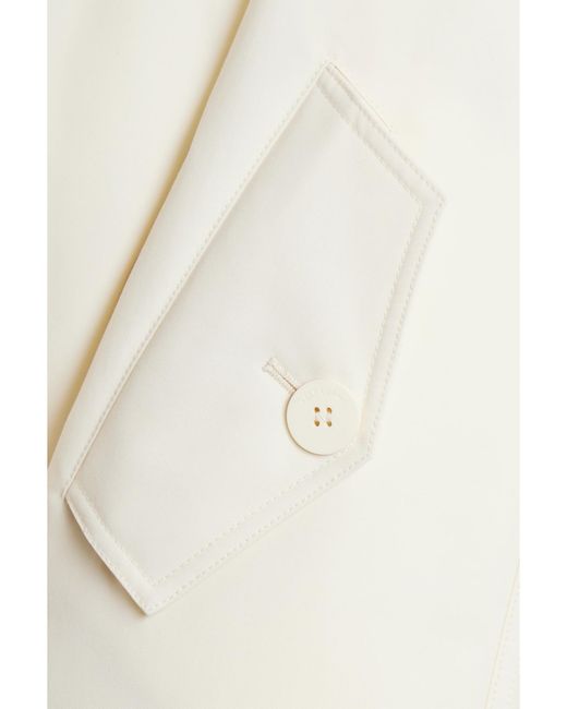 Ferragamo Natural Hooded Padded Shell Jacket