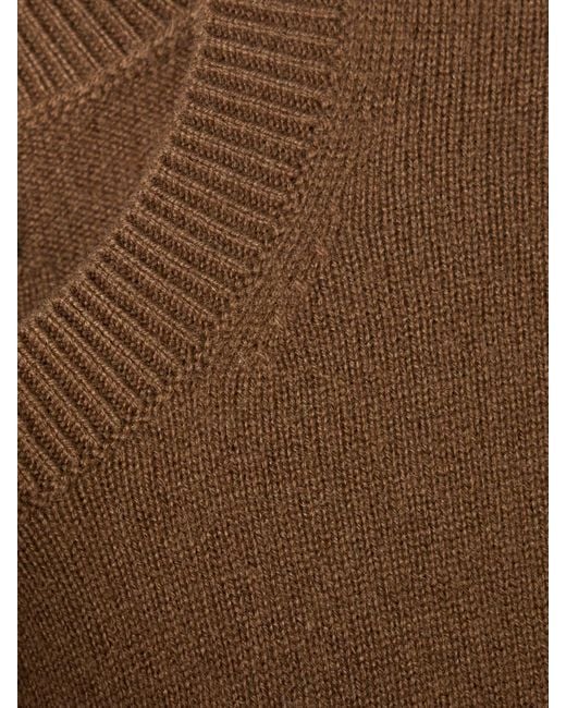 Nili Lotan Brown March Cardigan Aus Kaschmir