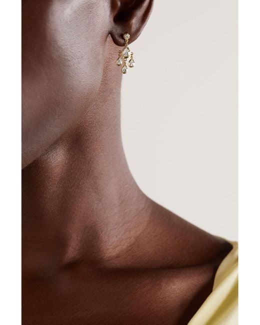 Jacquie Aiche Natural Sophia 14-Karat Diamond Earring