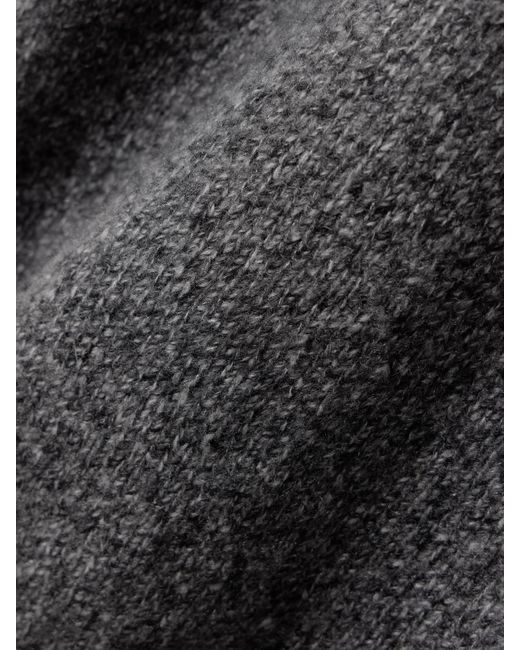 arch4 Gray Verona Organic Cashmere And Silk-Blend Sweater And Scarf Set