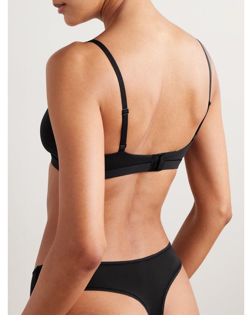 Skims Black Fits Everybody Crossover Bralette – Oxide – Soft-Bh