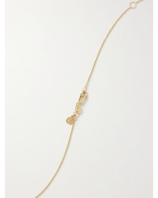 Sydney Evan Natural Lobster 14-Karat Diamond Necklace