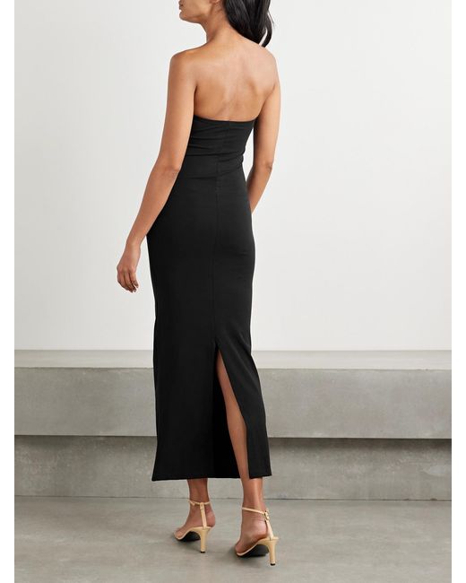 The Park Black Kate Pyratex Power 3 Maxi Dress