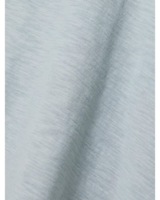 James Perse White Slub Cotton-Jersey T-Shirt