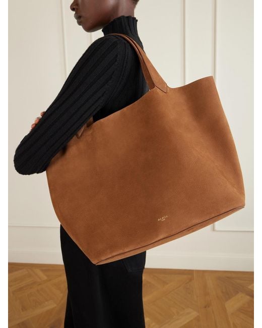 Alaïa Brown Nubuck Tote