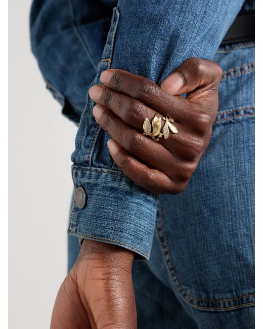 Ole Lynggaard Copenhagen Natural Forest 18-Karat Diamond Ring