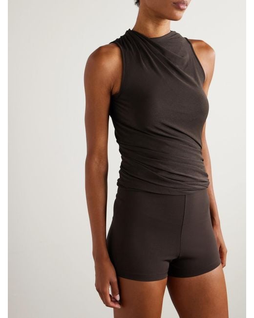 Rick Owens Black Luna Jersey Tank