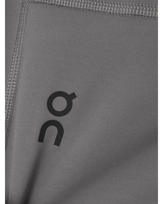 Legging En Tissu Recyclé Stretch Studio On Shoes en coloris Gray