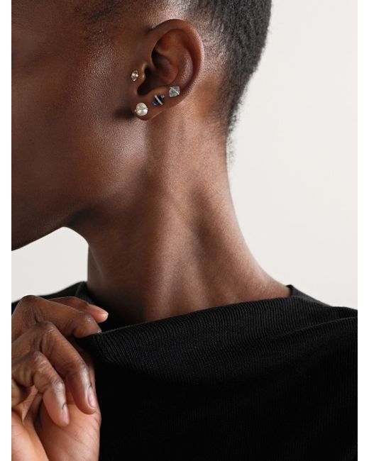 Melissa Joy Manning Natural 14-Karat Recycled, Pearl And Diamond Earrings
