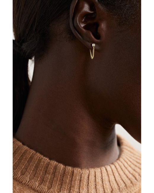 Mateo Natural 14-Karat Diamond Earrings