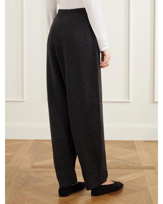 arch4 Black Hayden Milano Knitted Cashmere Tapered Pants