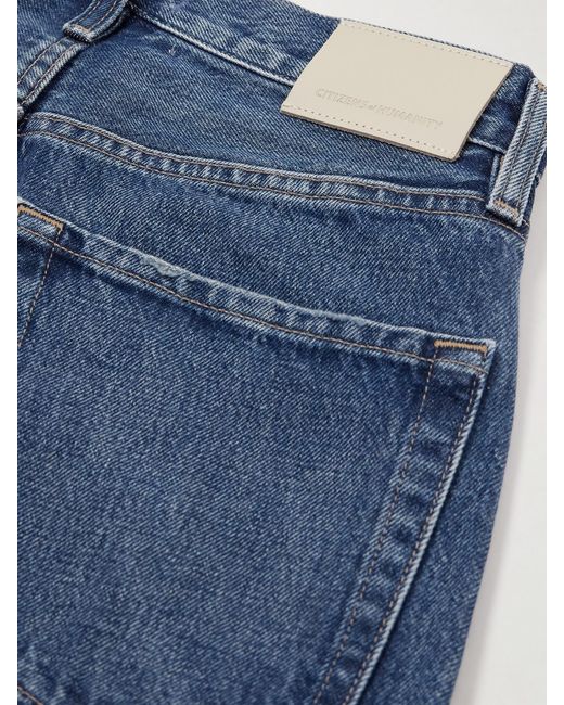 Citizens of Humanity Blue Ayla Baggy High-Rise Jeans