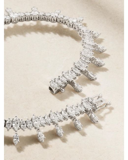 Anita Ko Natural Atlas 18-Karat Diamond Bracelet