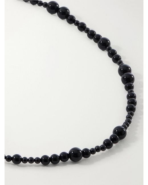 Sophie Buhai Natural Constellation Sterling And Onyx Beaded Necklace