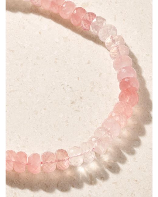 JIA JIA Natural Oracle 14-Karat Quartz Beaded Necklace