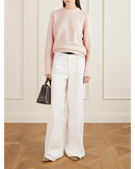 Loulou de Saison Pink Baltra Cashmere Sweater
