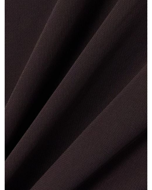 Christopher Esber Blue Twisted Lever Maxikleid Aus Jersey Mit Cut-Outs Und Raffungen
