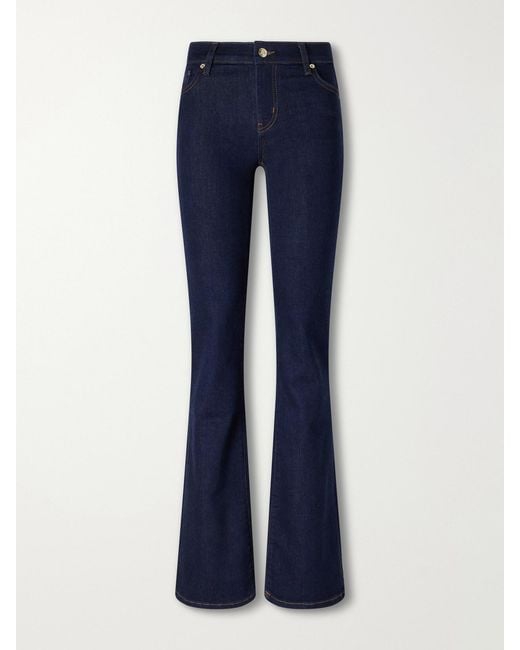 FRAME Blue The Rodeo Low-Rise Bootcut Jeans