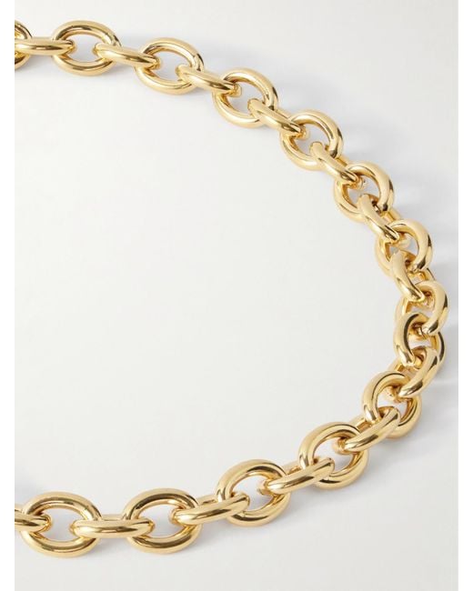 Chloé White Tone And Resin Necklace