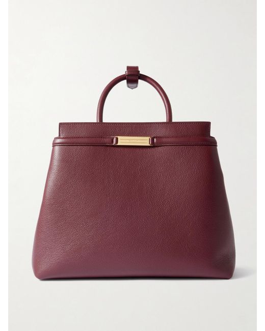 Bally Red Decò Daily Leather Tote