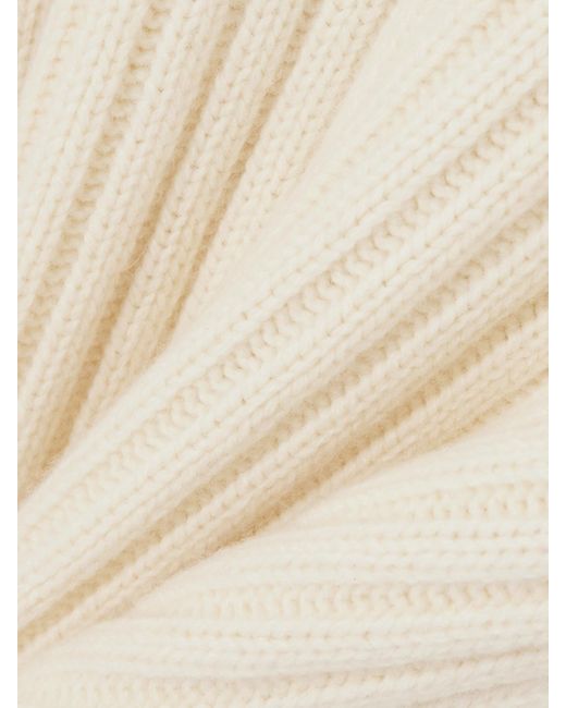 Proenza Schouler Natural Meron Ribbed Wool Sweater