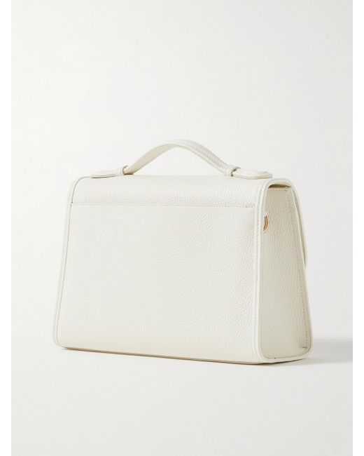 Gabriela Hearst Natural Leonora Medium Textured-Leather Tote