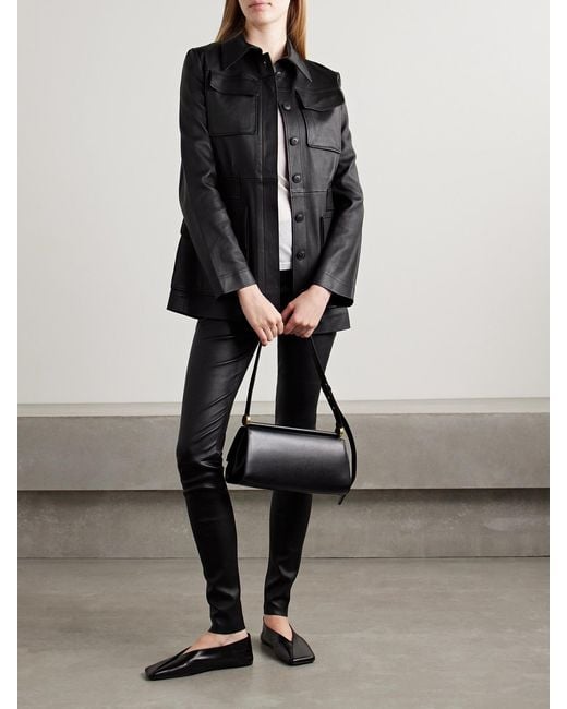 Stouls Black Leon Leather Jacket