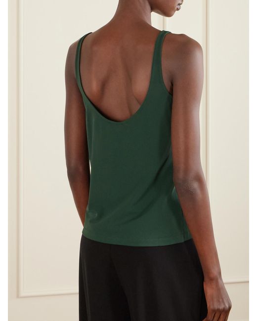 Eres Green Anae Stretch-Jersey Tank