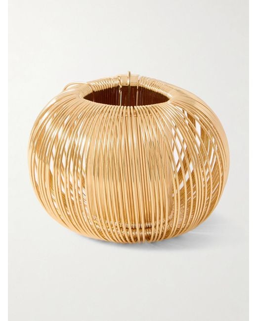 Alaïa Natural Tone Cuff