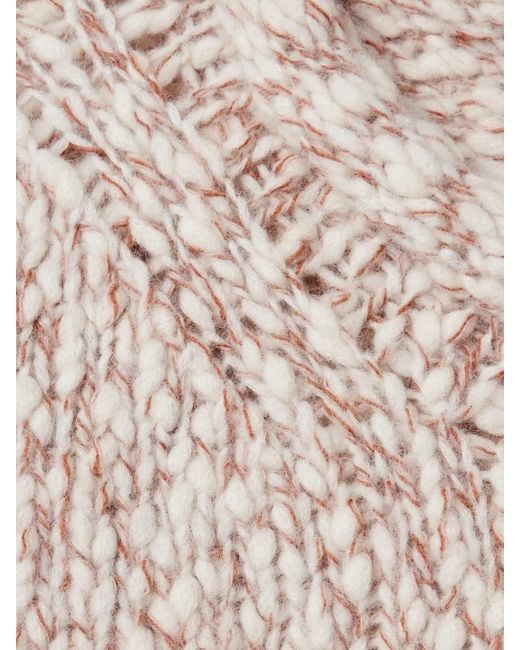 La Ligne Natural Fluffy Marina Merino Wool-Blend Sweater