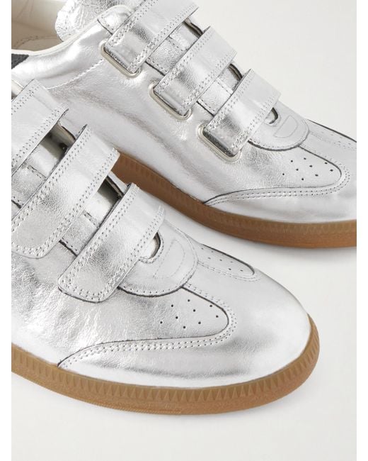 Isabel Marant White Beth Sneaker