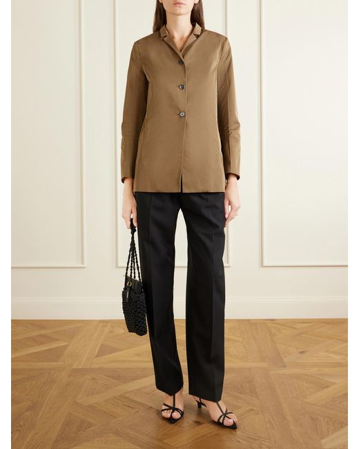 Jil Sander Natural Crepe Blazer