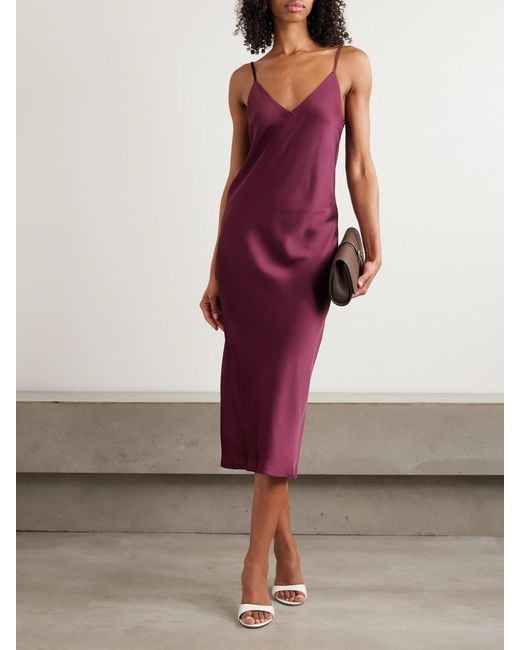 norma kamali purple dress NORMA KAMALI Lilac Purple Corset Bodycon Fishtail Hem Midi Dress House Of Huntington