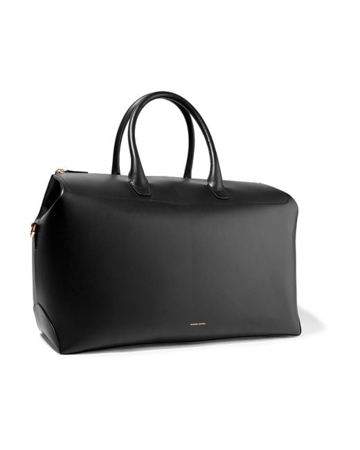 Mansur Gavriel Travel Leather Weekend Bag in Black Lyst Canada