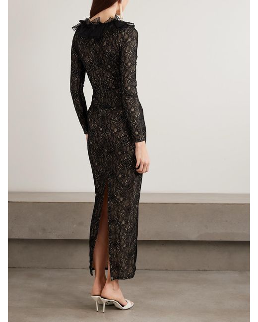 alessandra rich sequin embellished evening dress Sequined open-back gown in silver - Alessandra Rich