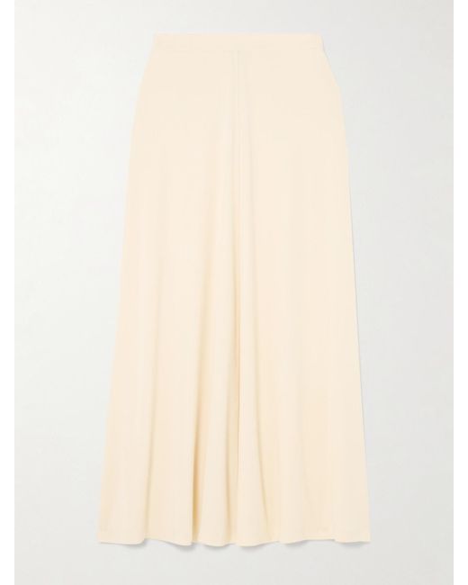 Totême  Natural Stretch-Jersey Midi Skirt