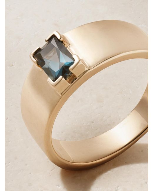 Melissa Joy Manning Natural Ring Aus Recyceltem 14 Karat Mit Topas