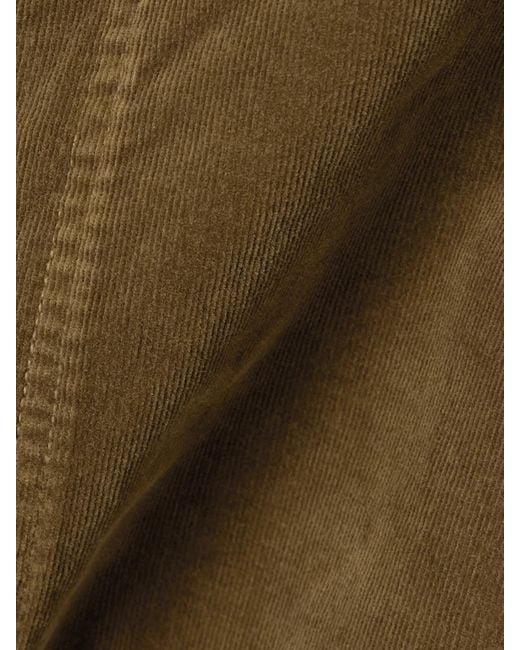 Pantalon Cargo Barrel En Velours De Coton Mélangé Côtelé Marcelle Citizens of Humanity en coloris Green