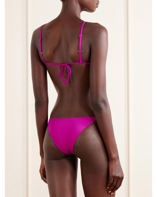 SARA CRISTINA Pink Embellished Bikini