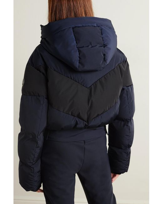 Fusalp Giulia Two-tone Quilted Padded Ski Jacket in Blue | Lyst