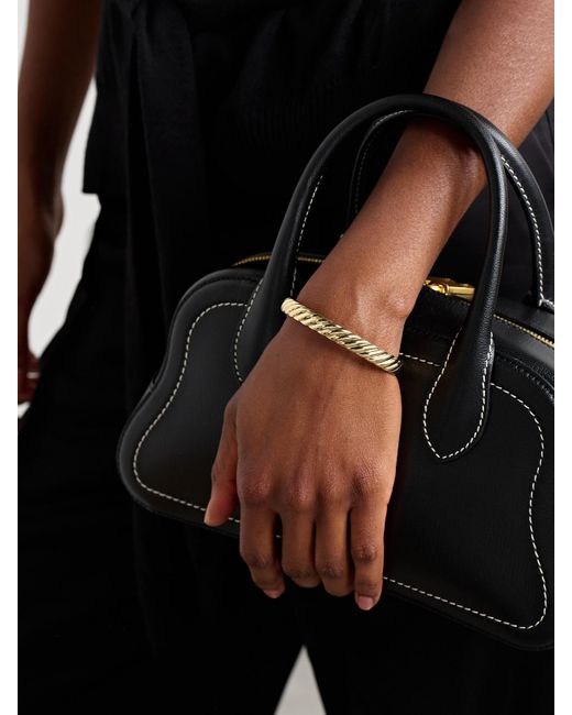 David Yurman Natural Sculpted Cable 18-Karat Bracelet